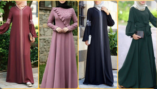 Immerse yourself in the world of poetic fashion with our artistically crafted abayas. Each piece tells a story, blending intricate design and modesty in a symphony of fabric